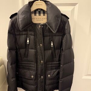 Burberry Brit Black Puffer Women’s Jacket , Medium